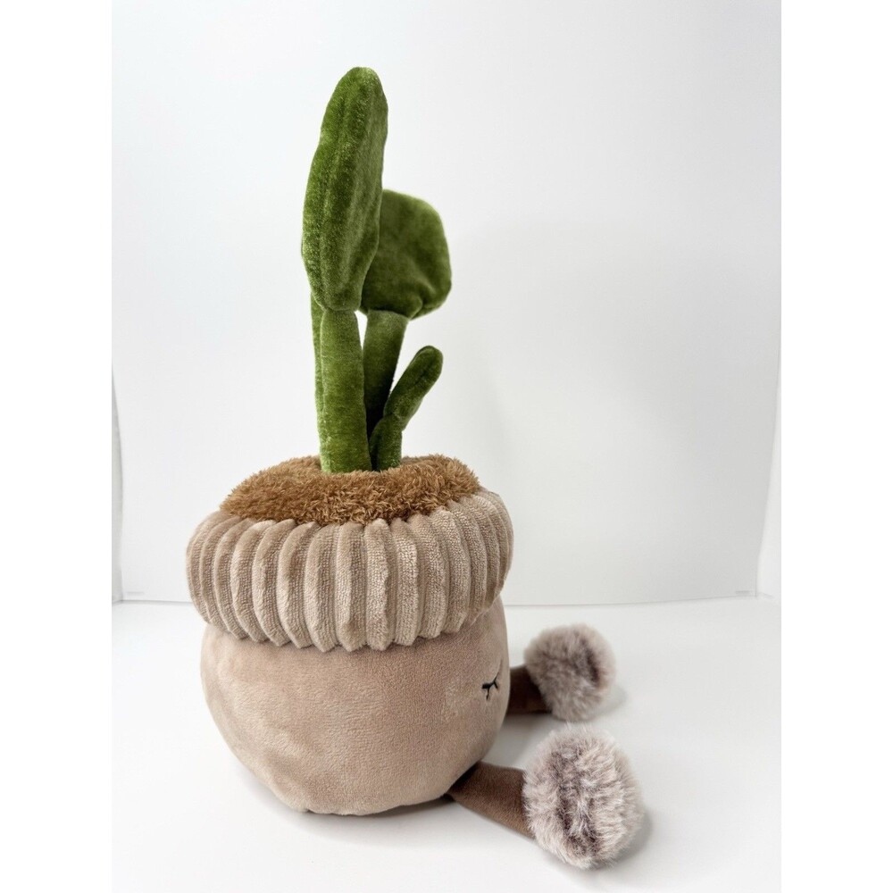 Greenhouse by Russ Pilea Potted Succulent Plant Plush 12" with Floppy Legs - Picture 5 of 9